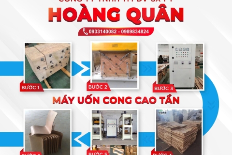 Máy Ghép Gỗ Ngang Cao Tần: Tối Ưu Năng Suất