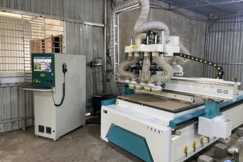 Nguyên lý hoạt động của máy CNC Router gỗ công nghiệp