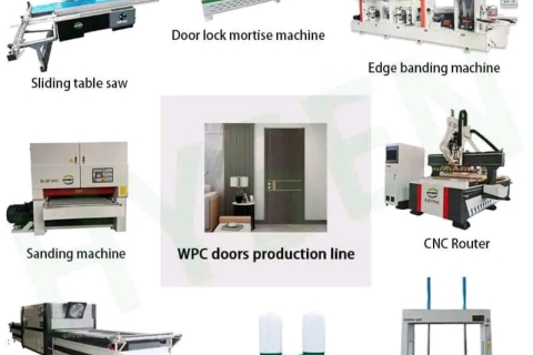 Tư vấn bạn máy sản xuất cửa nhựa composite uy tín tại HOÀNG QUÂN