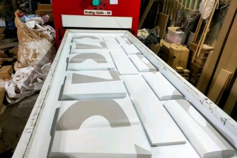 Nhà sản xuất máy hút chân không PVC 3D đáng tin cậy khu vực Miền Nam