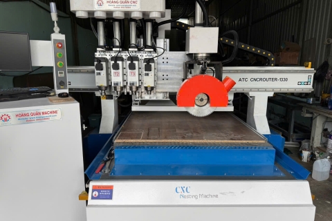 Những lợi ích vượt trội của máy gia công trung tâm CNC trong ngành chế biến gỗ