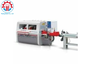 Máy bào 4 mặt 5 trục cao tốc băng tải