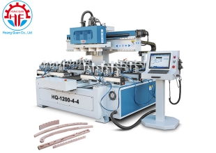 MÁY LÀM MỘNG ÂM CNC 4 ĐẦU