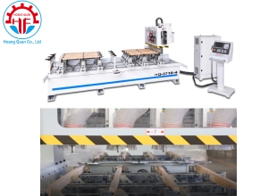 MÁY LÀM MỘNG ÂM CNC 4 ĐẦU BÀN ĐÔI 2500MM