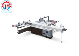 Máy cưa bàn trượt 2 lưỡi motor độc lập