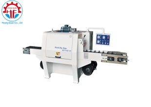 MÁY XẺ GỖ TRÒN NHIỀU LƯỠI ĐƯỜNG KÍNH NHỎ