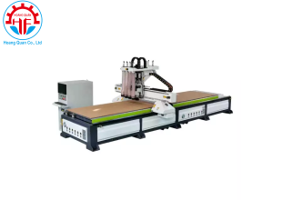 Máy cnc 4 đầu 2 bàn làm việc - bàn đôi