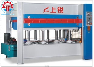 Máy ép nóng 3 khe - ép veneer