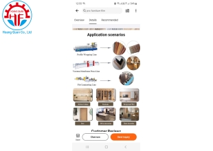 Máy sản xuất cửa nhựa composite - wps 18