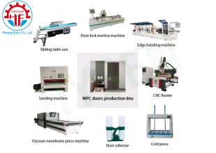 Máy sản xuất cửa nhựa composite - wps 10