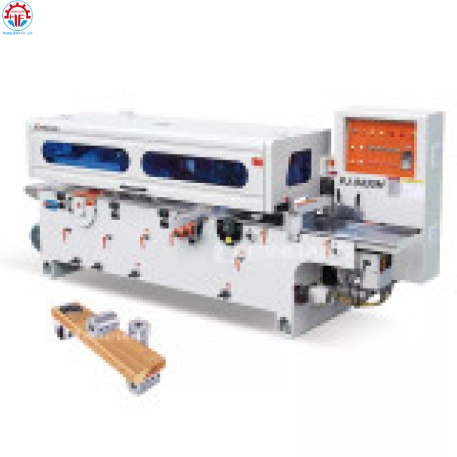 Máy bào 4 mặt 5 trục dao