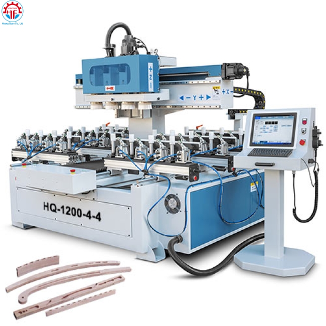 MÁY LÀM MỘNG ÂM CNC 4 ĐẦU