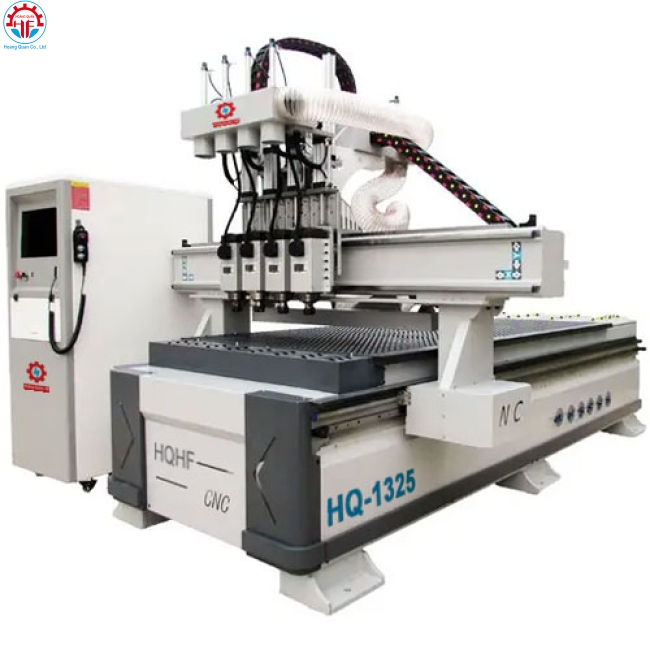 MÁY CNC ROUTER 4 TRỤC CẮT VÁN CÔNG NGHIỆP