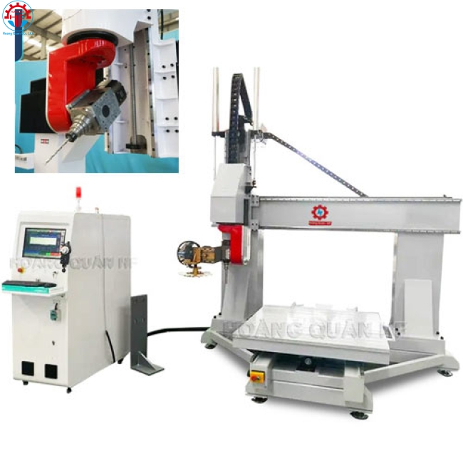 MÁY CNC 5 TRỤC THAY DAO TỰ ĐỘNG HQ-SMTI224