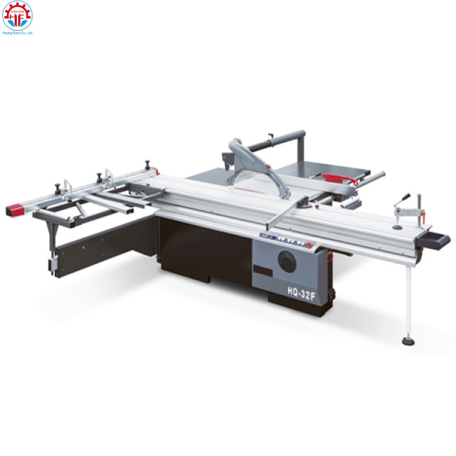Máy cưa bàn trượt 2 lưỡi motor độc lập
