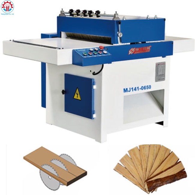 MÁY RONG CẠNH BÌA GỖ NHIỀU LƯỠI CƯA MJ141