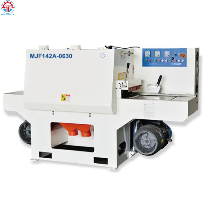 MÁY XẺ GỖ HỘP 2 HÀNG NHIỀU LƯỠI CƯA