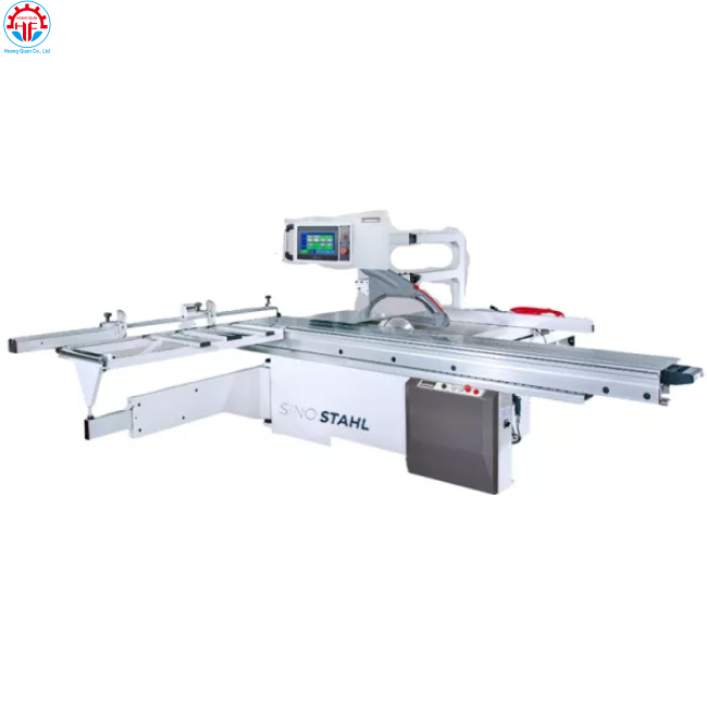Máy cưa bàn trượt cnc
