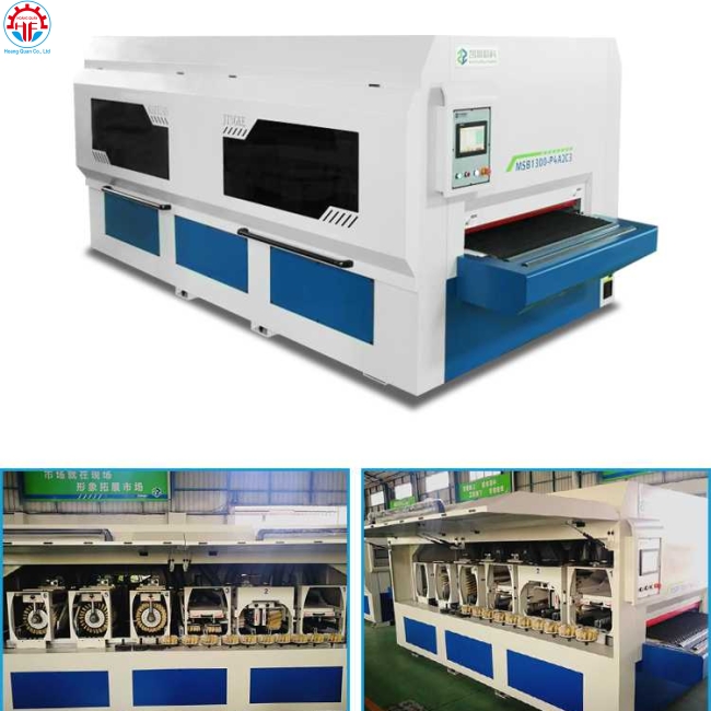 Máy chà nhám chổi 12 trục