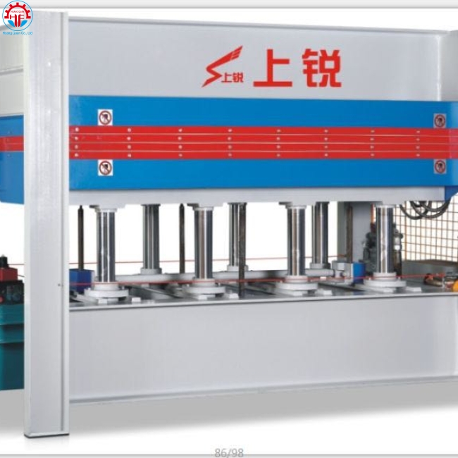 Máy ép nóng 3 khe - ép veneer